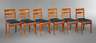 Sechs Biedermeier Stühle