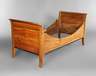 Biedermeier Bett Kirschbaum