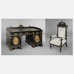 Prunkschreibtisch Historismus