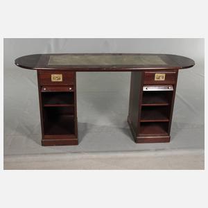 Rollschreibtisch Mahagoni