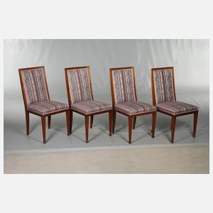 Vier Esszimmerstühle