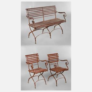 Gartensitzgruppe 3-teilig