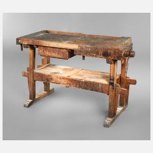 Kleine Tischlerwerkbank
