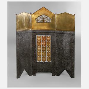 Dreiflügeliger Ofenschirm