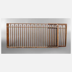 Brüstungsgeländer Holz