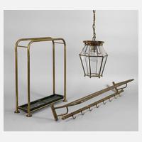 Flurgarderobe Messing111