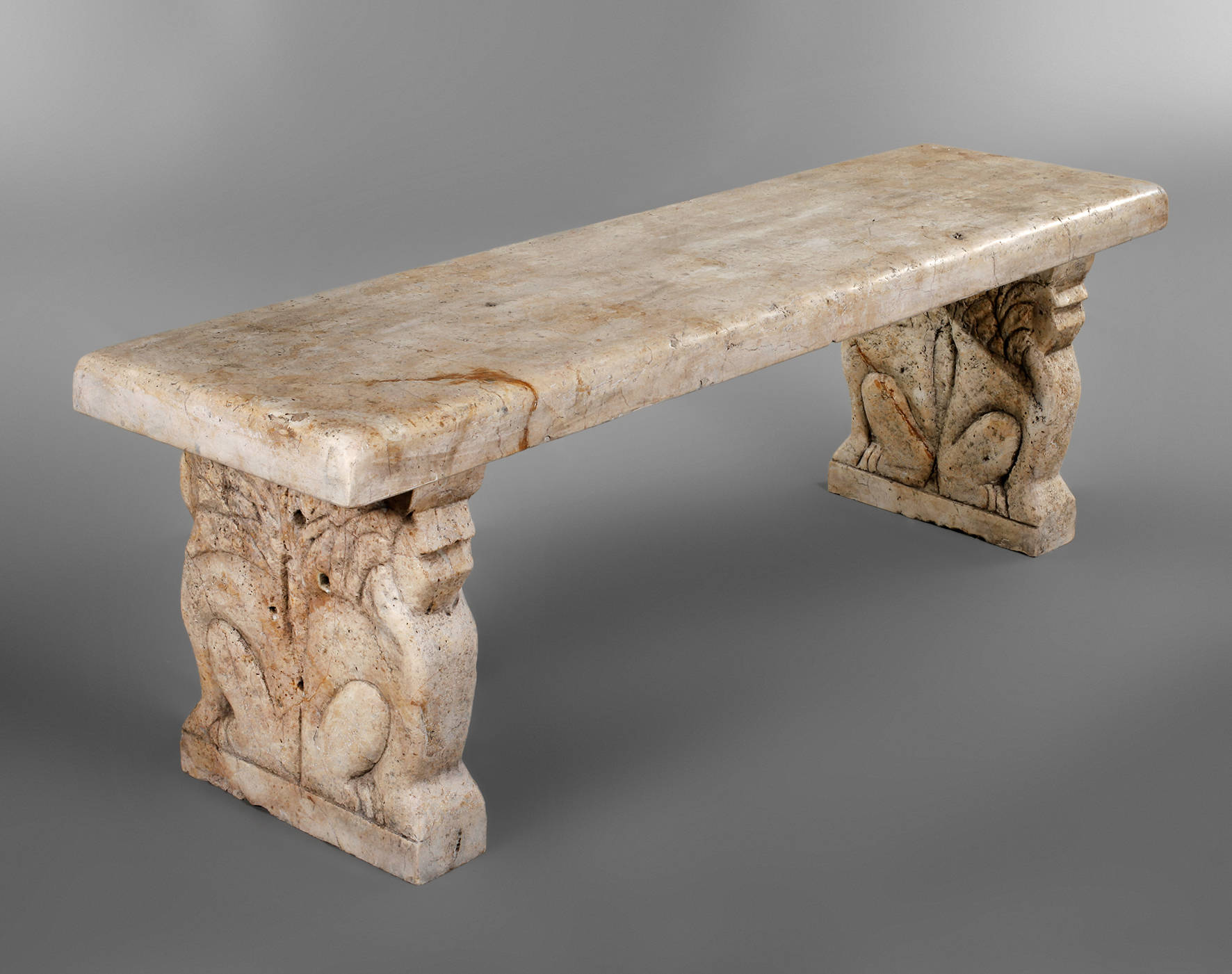 Gartensitzbank Marmor