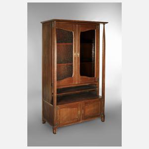 Bücherschrank Jugendstil