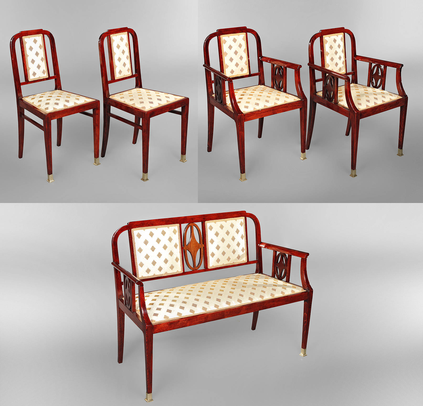 Sitzgruppe München um 1910,