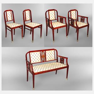 Sitzgruppe München um 1910,