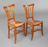 Zwei Jugendstilstühle