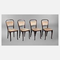 Vier Stühle Gustav Siegel111