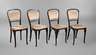 Vier Stühle Gustav Siegel