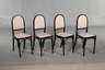 Vier Stühle Bugholz