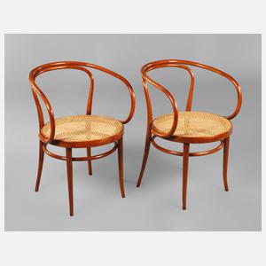 Paar Armlehnsessel Kohn