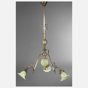 Große Jugendstillampe