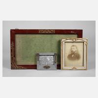 Drei Tischbilderrahmen Jugendstil111