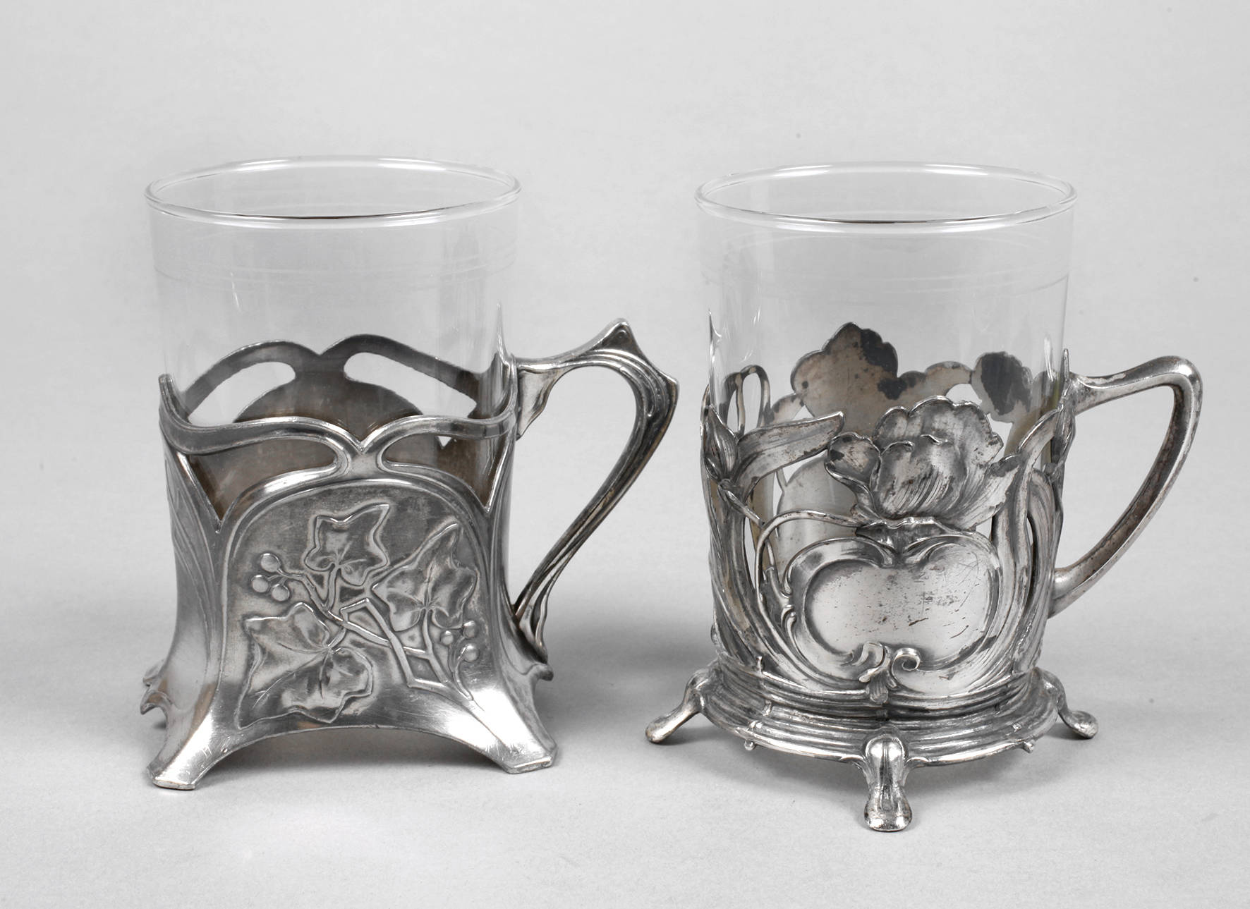 WMF Geisslingen zwei Teeglashalter