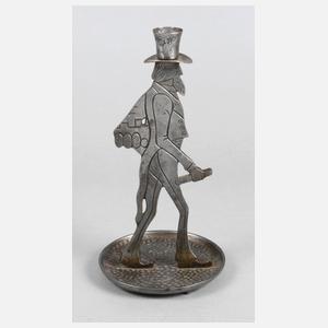 Figürlicher Eisenleuchter