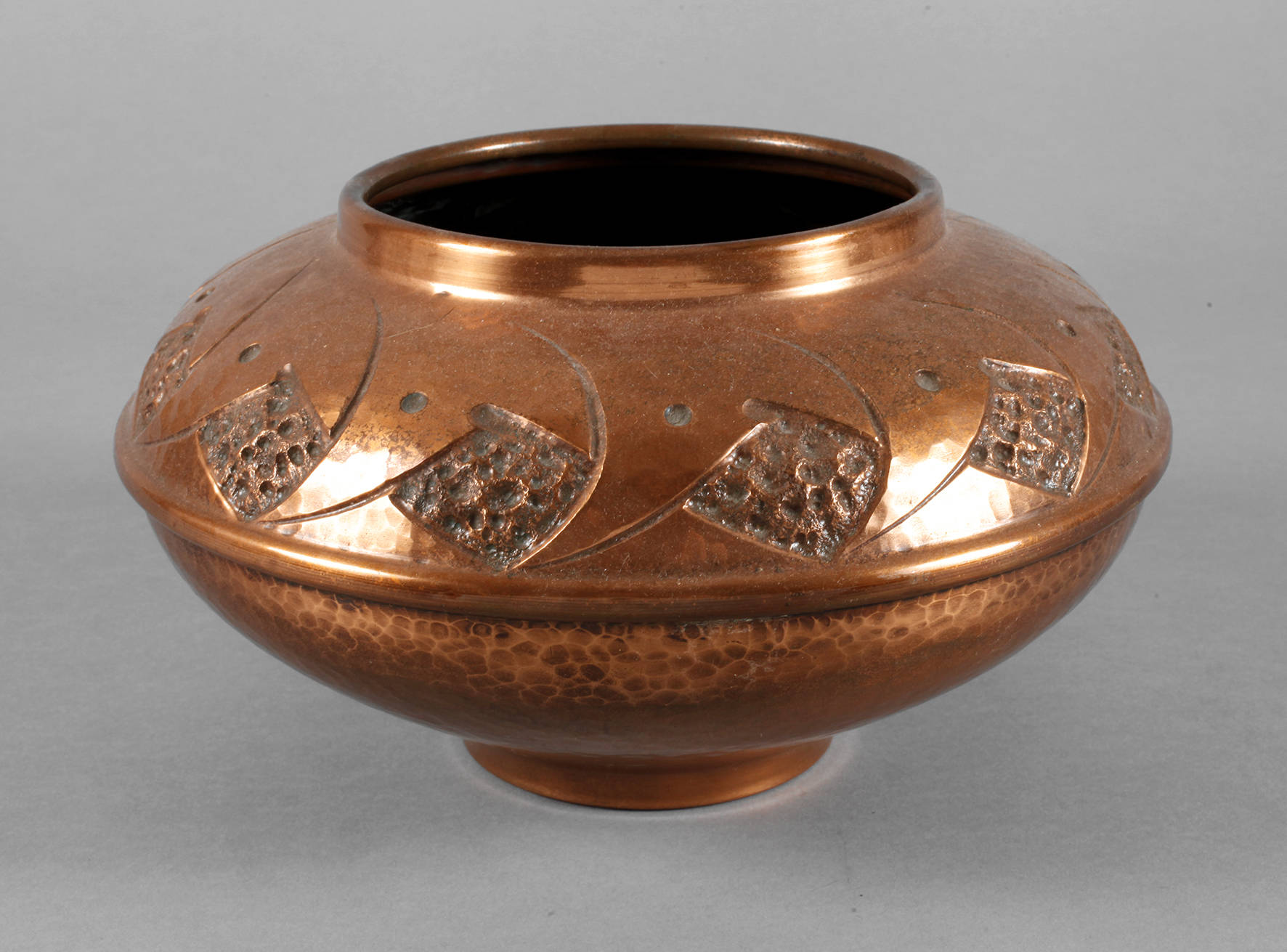 Kupferschale Jugendstil