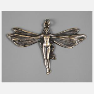 Jugendstilanhänger Fee