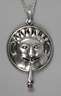 Jugendstilanhänger mit Kettchen