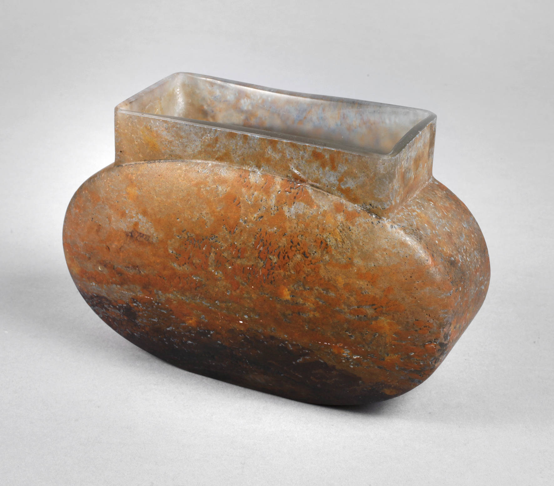 Daum Nancy flache Vase