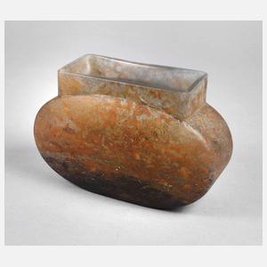 Daum Nancy flache Vase