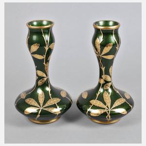 Harrach Vasenpaar Chromaventurin