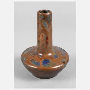 Jugendstilvasemit galvanischer Kupferauflage