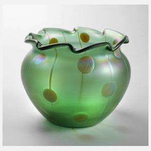 Loetz Wwe. Vase ”Streifen und Flecken”