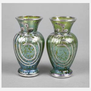 Lötz Wwe. Paar Miniaturvasen