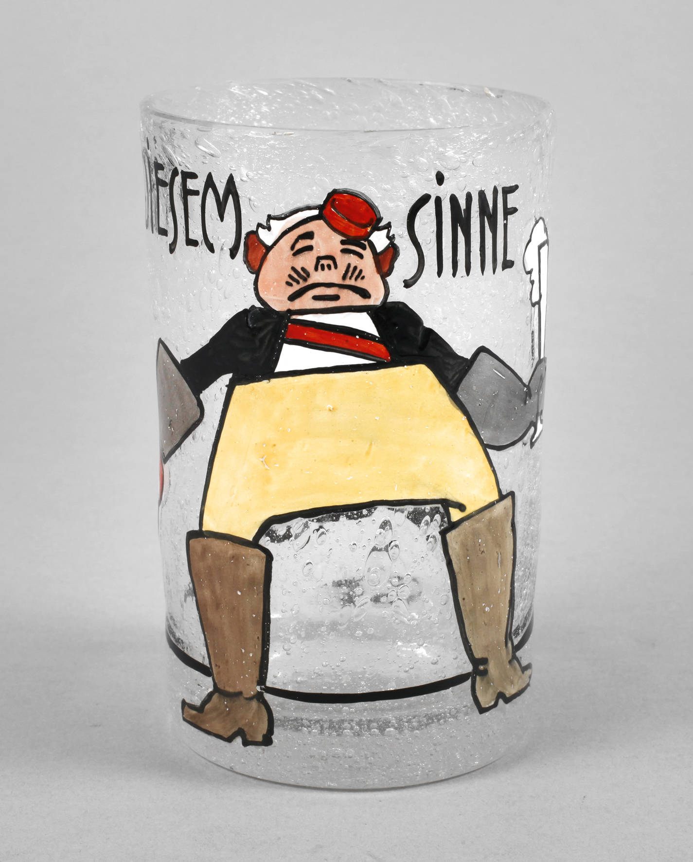 Ludwig Hohlwein Becherglas ”In diesem Sinne”