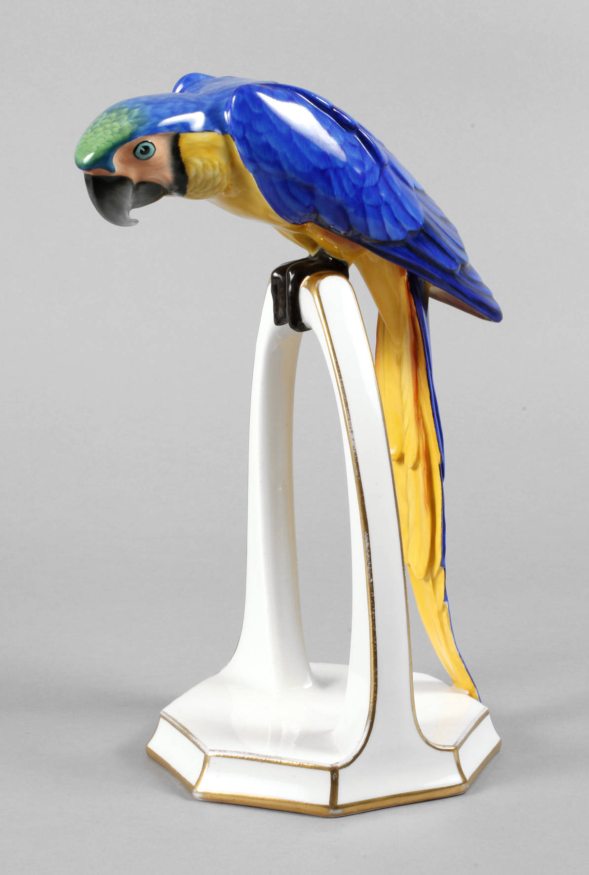 Hutschenreuther große Vogelplastik Ara