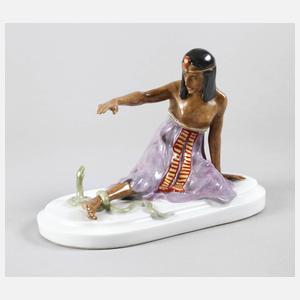 Volkstedt Schlangenbeschwörerin