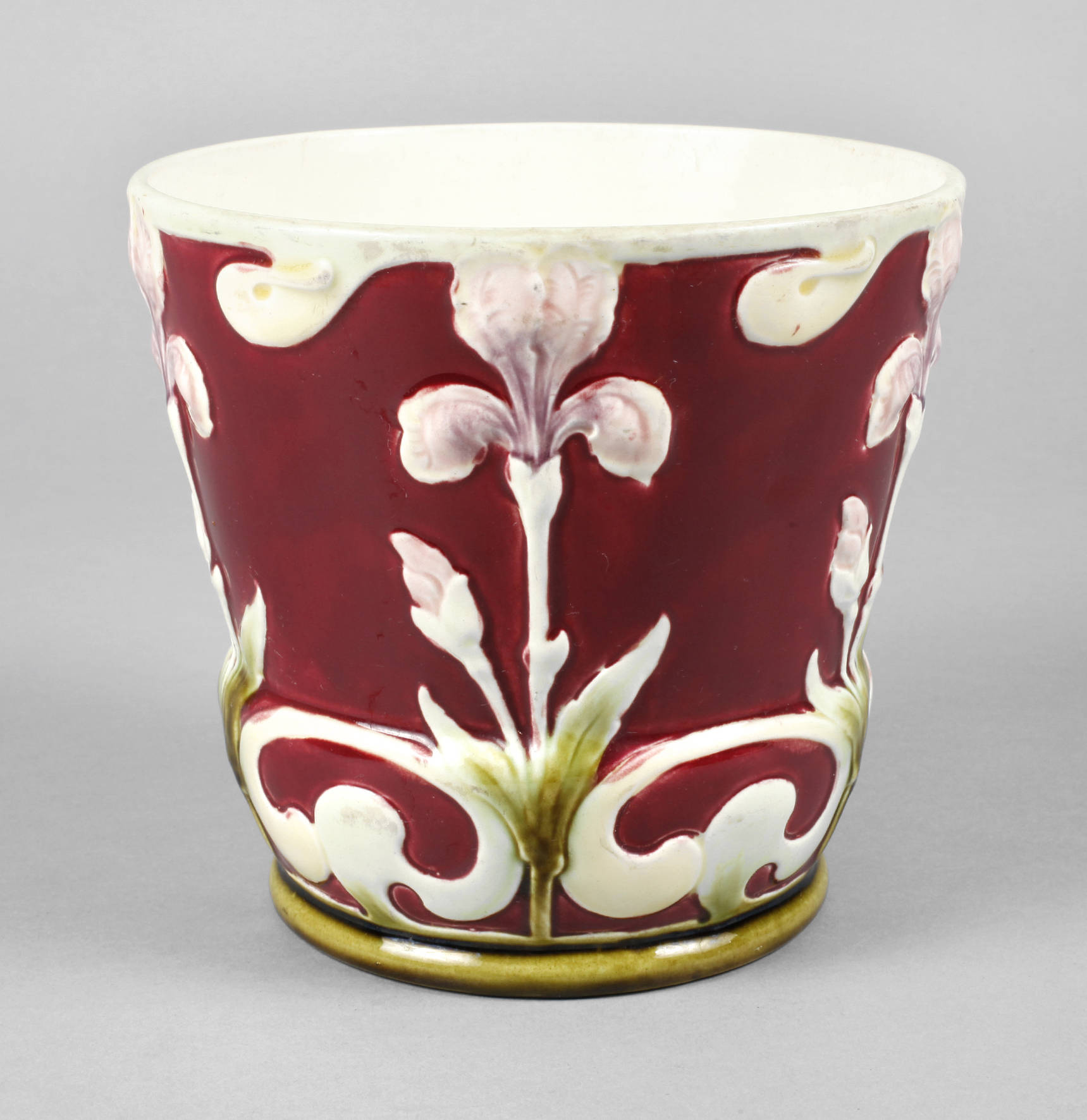 Cachepot JugendstilZeichen,