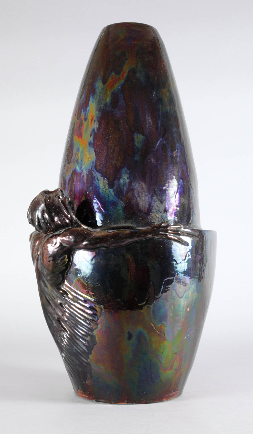 Übergroße Lüstervase