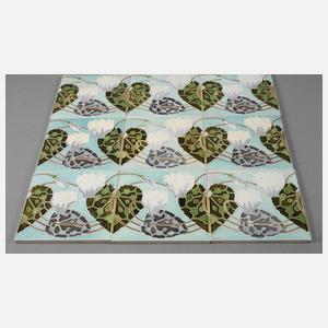 49 belgische Jugendstilfliesen