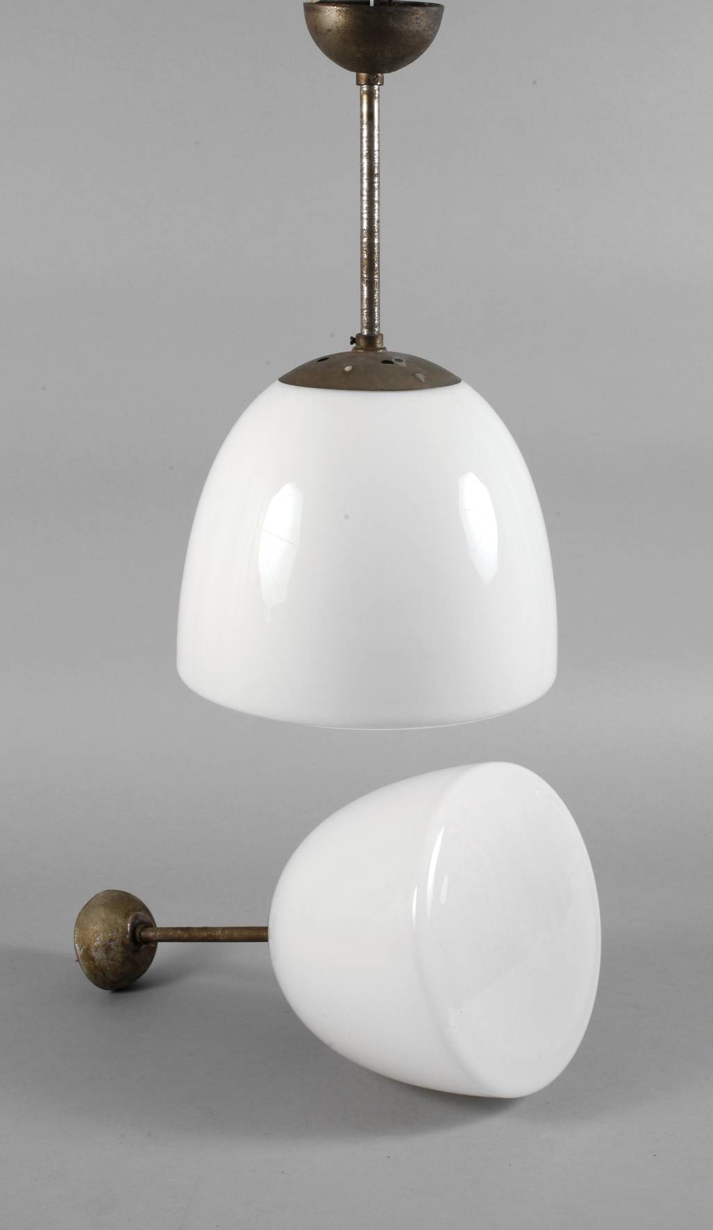 Drei Deckenlampen Art deco