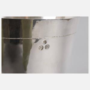 Bedeutende Silbervase Herbert Zeitner