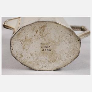 Silber Kernstück Art Déco