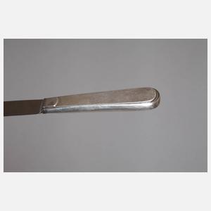 Gebhard Duve elf Messer Silber