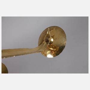 Messingleuchter Art Déco