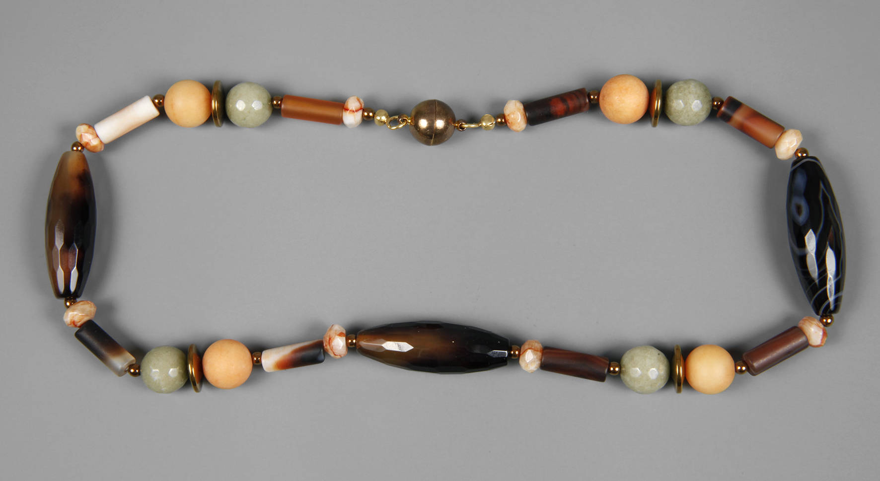 Collier Achat und Aventurin