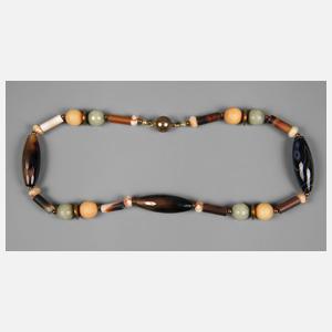 Collier Achat und Aventurin