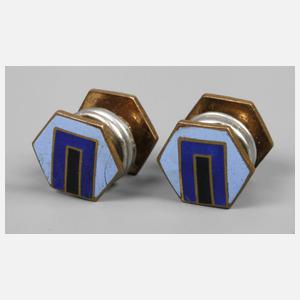 Paar Manschettenknöpfe