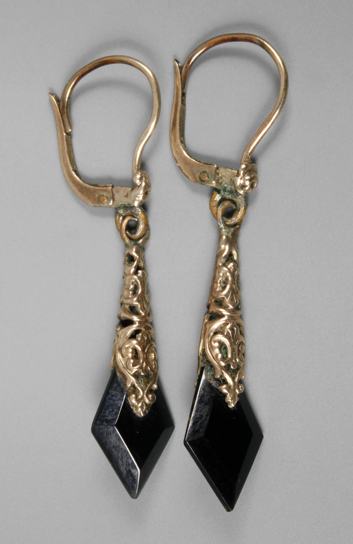 Paar Ohrhänger Art Déco