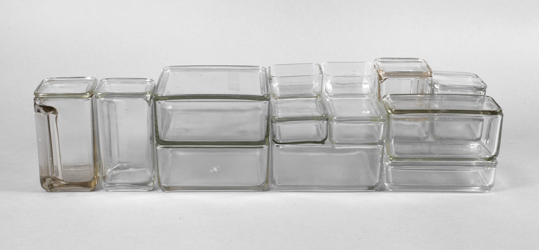 Willhelm Wagenfeld Konvolut Kubusgeschirr