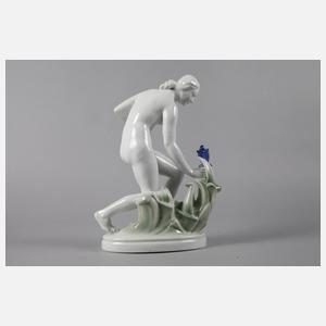 ENS Art déco Figur weiblicher Akt