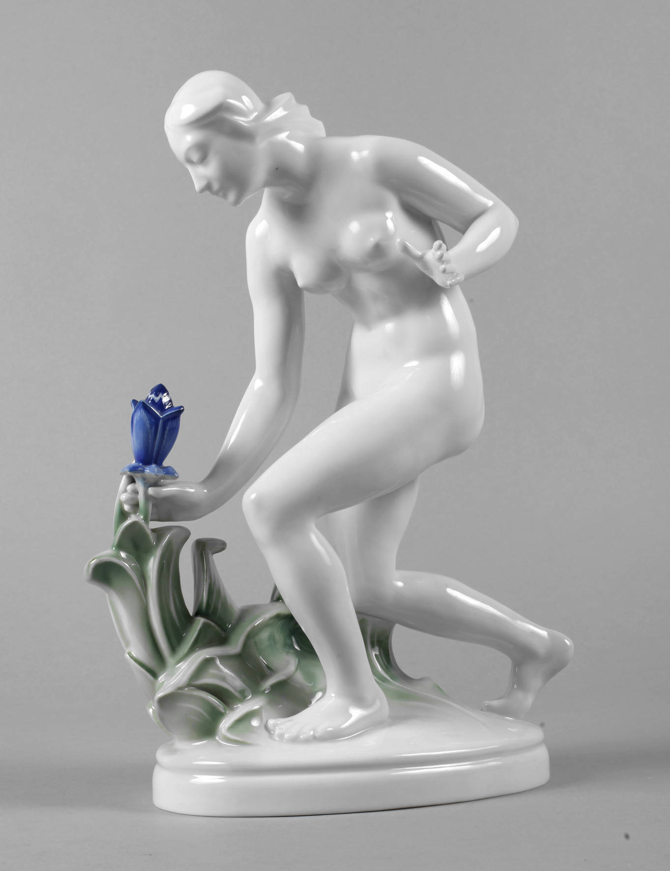 ENS Art déco Figur weiblicher Akt